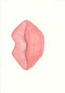 drawn lips