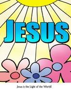 Jesus Light Of The World Clip Art drawing