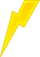 Lightning Bolt Clip Art N22