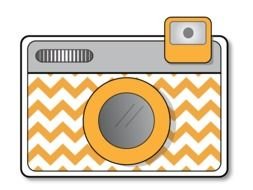 vintage camera as picture for clipart
