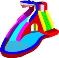 Pool Waterslides