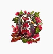 Letter B Clip Art N7