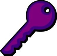 Violet Clip Art N2