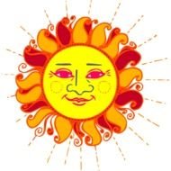 Sun Clip Art N112