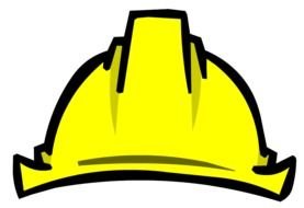 Hard Hat Clip Art drawing