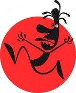 Running Scared Clip Art N3