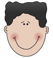 graphic drawing of a boy