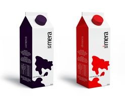 Milk Carton papper drawing