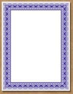 Certificate Borders And Frames