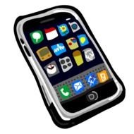 IPhone Cell Phone Clip Art