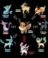 Pokemon Eevee Evolutions N3
