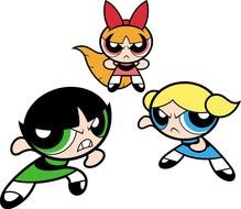 cartoon powerpuff girls