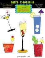 Martini Drink Clip Art