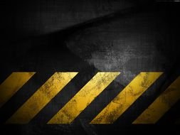 Black And Yellow Background drawing