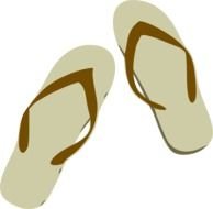 Flip Flop Clip Art N25