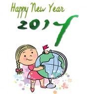 Happy New Year 2014 Clip Art