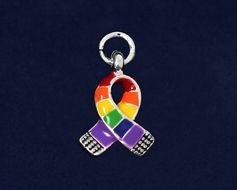 Rainbow Awareness Ribbon