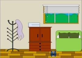 painted teenager room