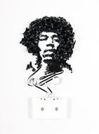 Jimi Hendrix drawing