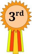 3rd Place Ribbon drawing