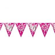 Happy 50th Birthday Banner