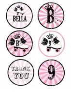 Roller Skate Tokens clipart