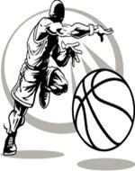 Girl Basketball Player drawing
