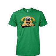 male t-shirt with print to St Patrickâs Day