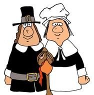 Thanksgiving Cartoons people drawing