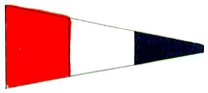 College Pennant Clip Art drawing