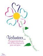 Volunteer Appreciation Thank You drawing