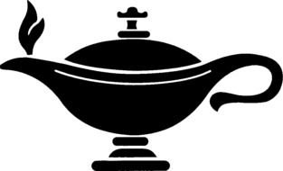 Lamp Of Knowledge drawing