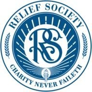 LDS Relief Society blue Logo drawing