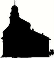 LDS Temple Silhouette
