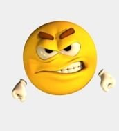 Angry Smiley Face Emoticons N4