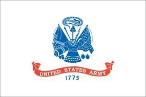 US Army Flag drawing