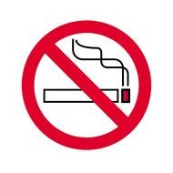 No Smoking Clip Art drawing