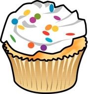 Cupcake drawing