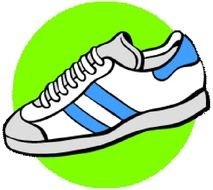 Running Shoes Clip Art N14