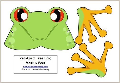 Frog Template Printable