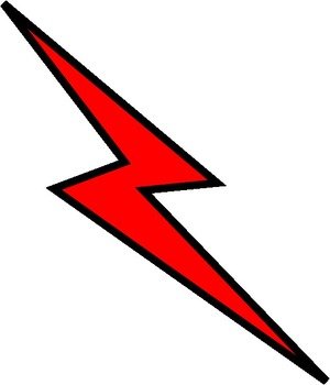 Lightning Bolt Clip Art N24
