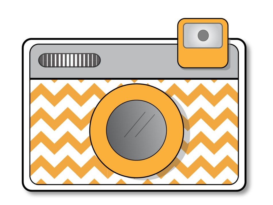 vintage camera as picture for clipart