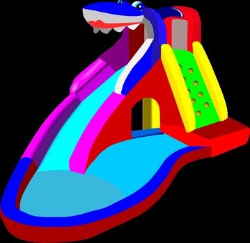 Pool Waterslides