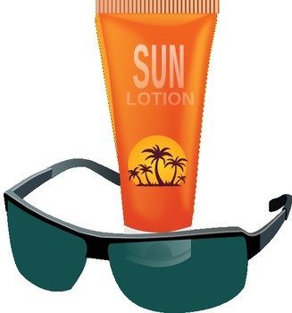 Suntan Lotion Clip Art N3