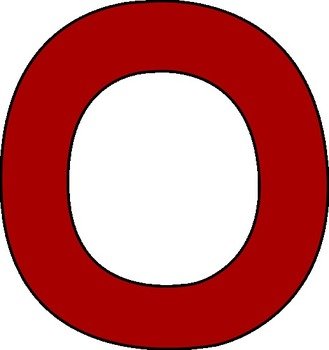 Letter O Clip Art N9