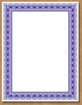 Certificate Borders And Frames