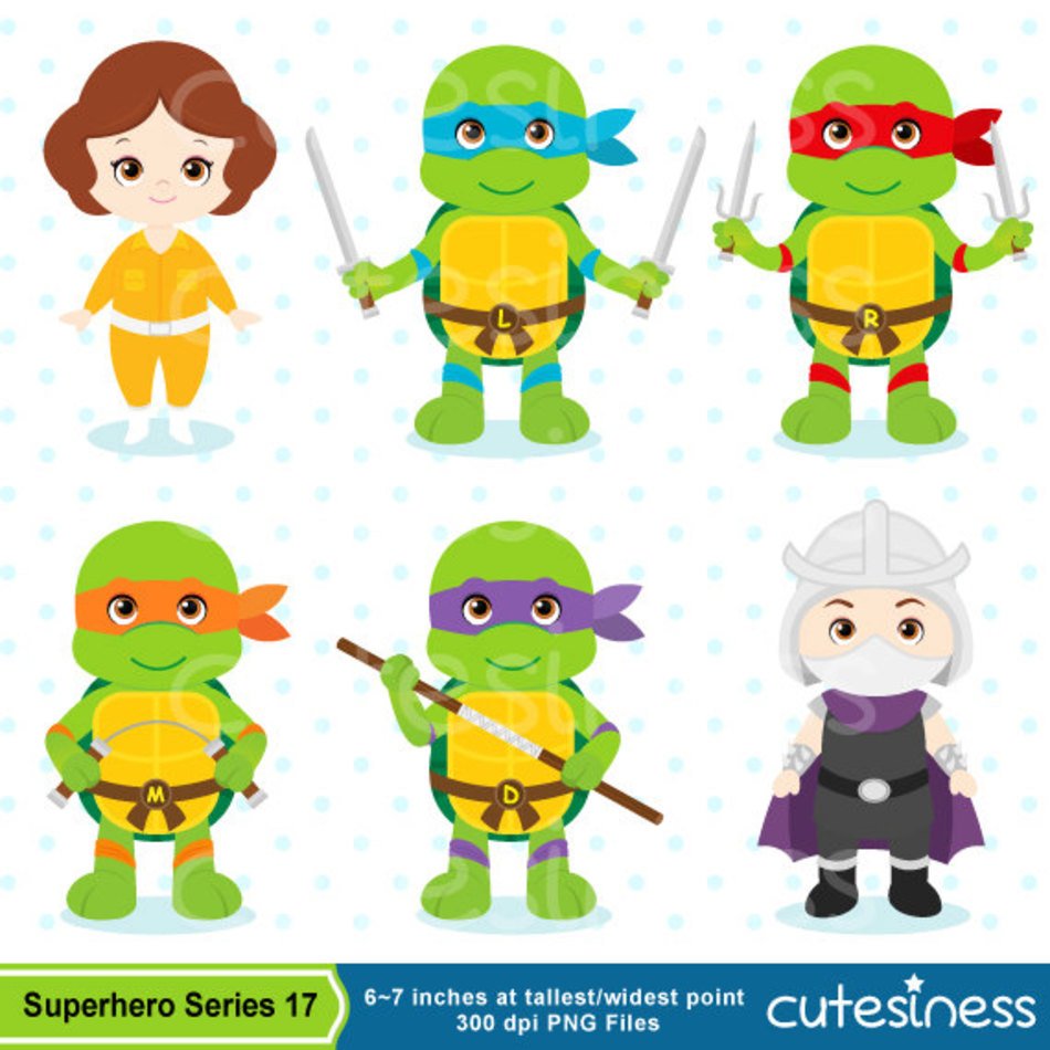Ninja Turtles Clip Art N9