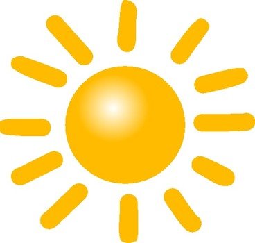 Sunny Weather Clip Art N8