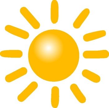 Sunny Weather Clip Art N9