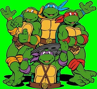 Teenage Mutant Ninja Turtles Birthday Cake